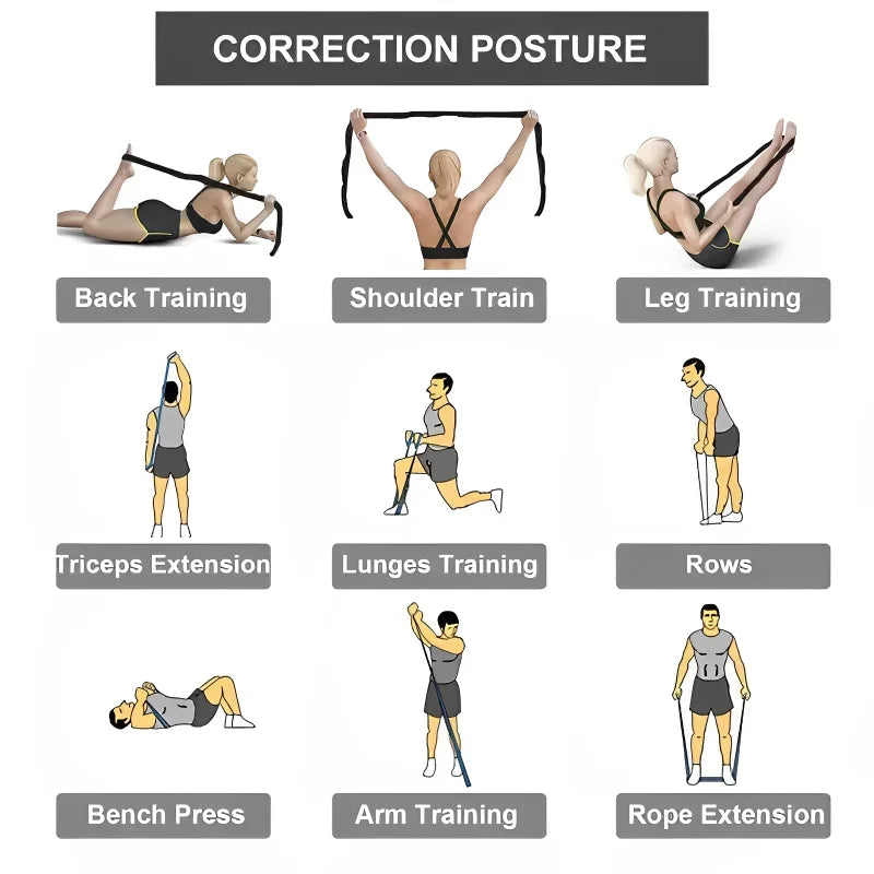 Flexibility Straps for Full-Body Workout