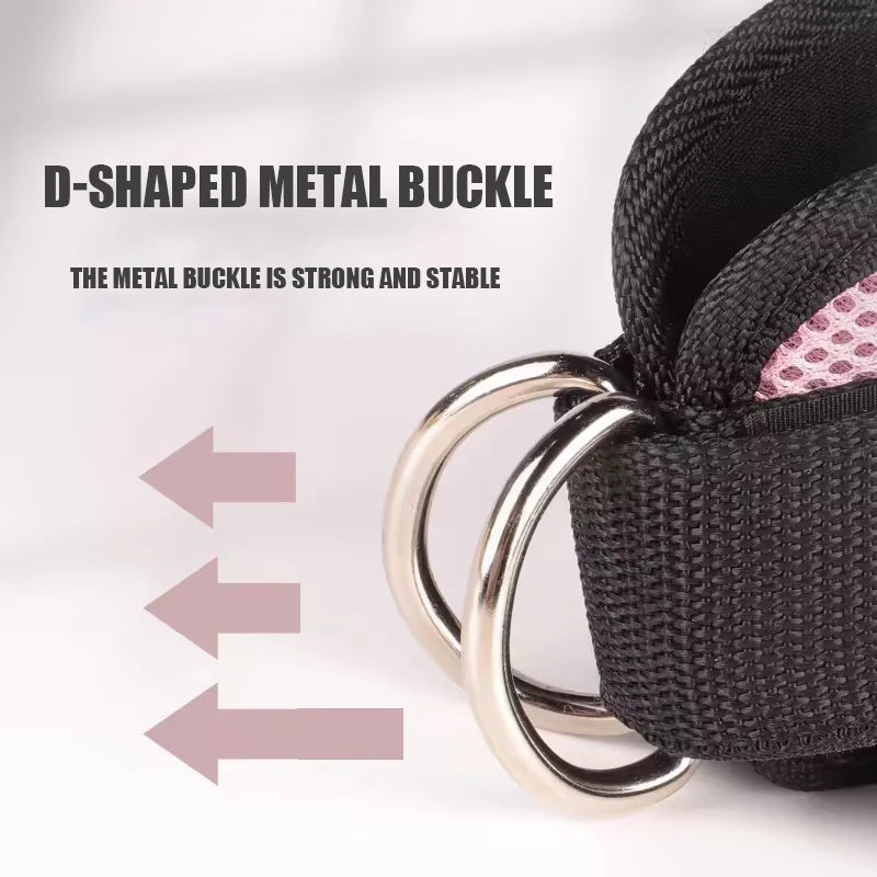Adjustable Ankle Strap & Resistance Band Set